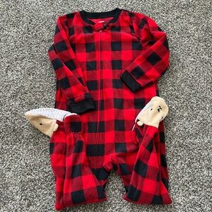 Carter fleece pajamas